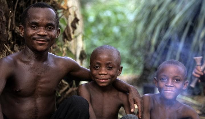 Batwa community members