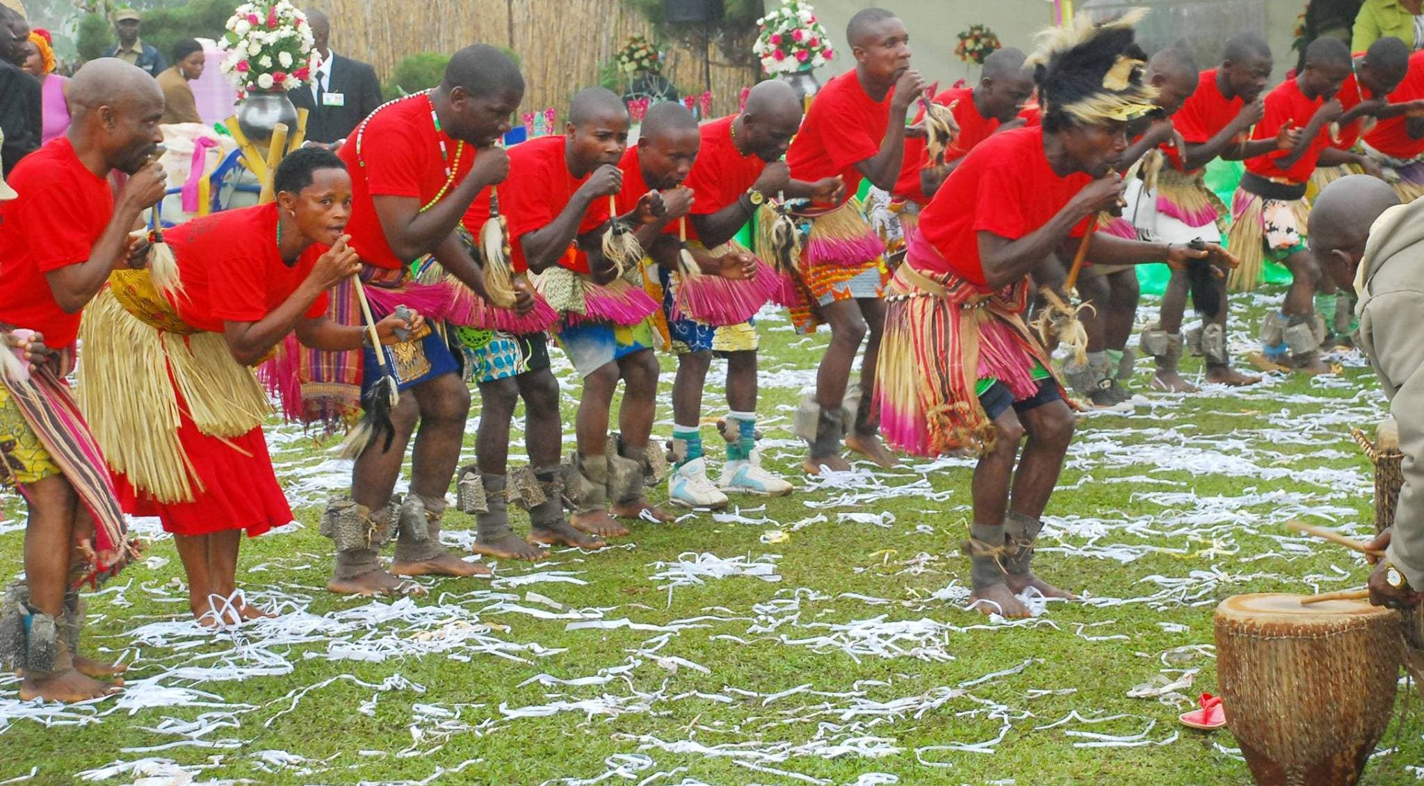 Batama cultural group performing