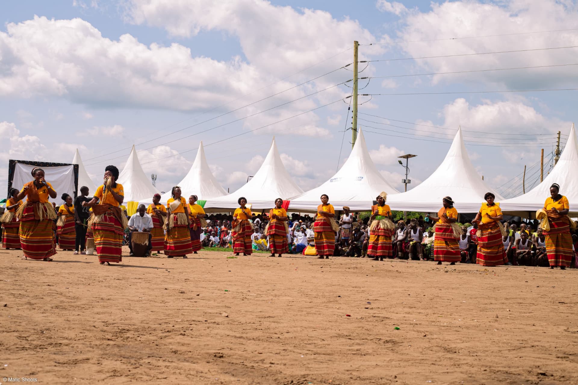 Women performing a traditional dance